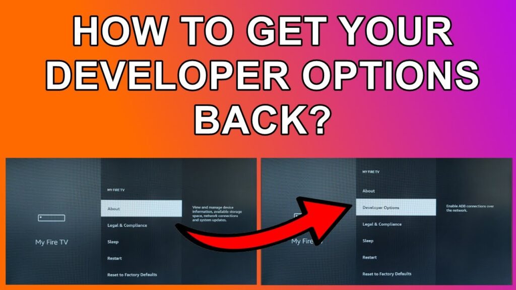 How to Turn on Developer Options on Firestick?