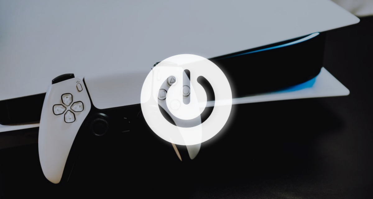 PS5 console power off.